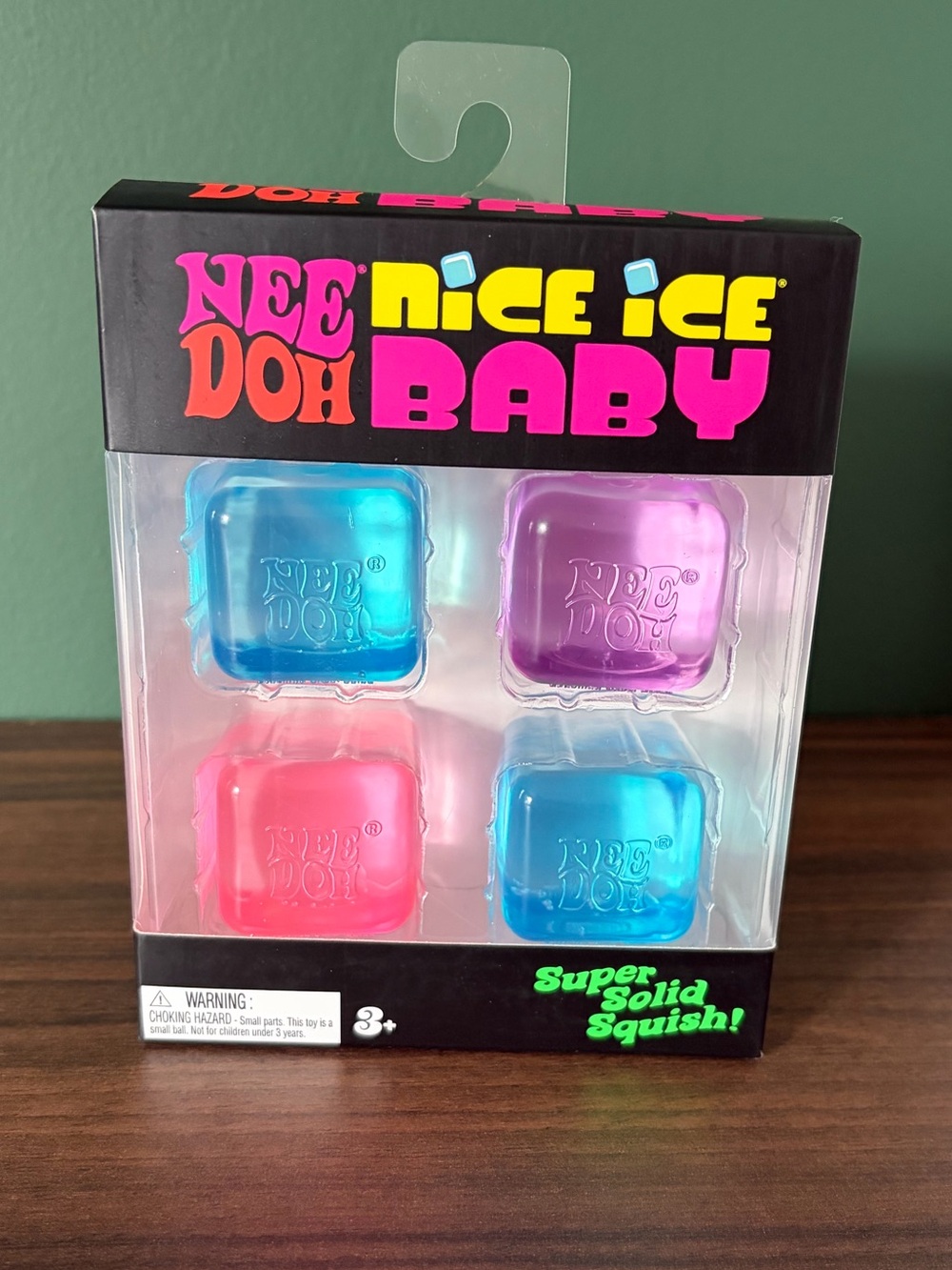 Authentic Needoh Nice Ice Baby Squish 4 Pack - schylling NWT